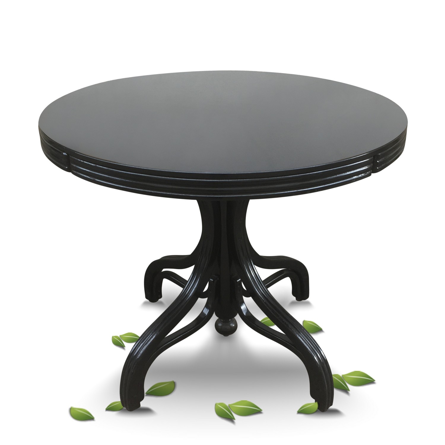 Tisch antik Jugendstil schwarz Bugholz Wien