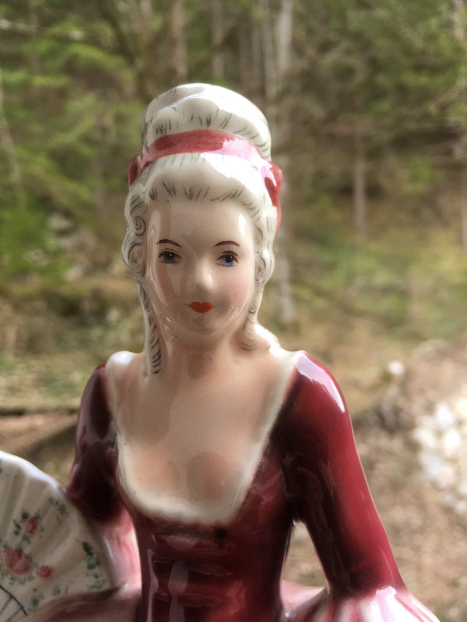 Keramos Figur Sophie aus der Oper "Der Rosenkavalier" Austrian Ceramic