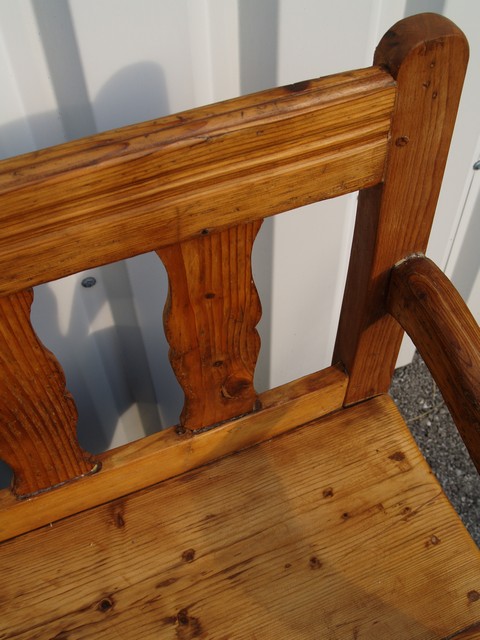 antike Sitzbank Küchenbank