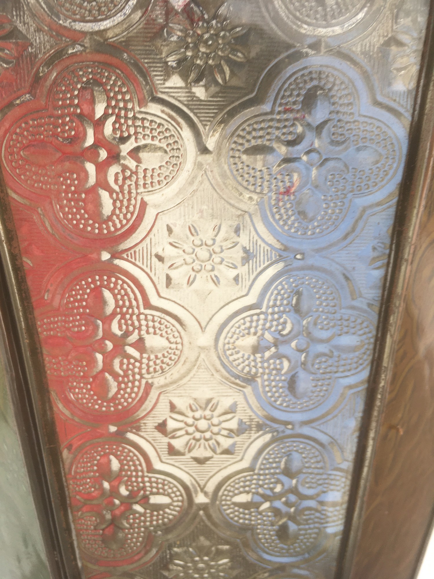 Leuchter Luster Orient Gläser Kupfer Laterne Tiffany Marokko