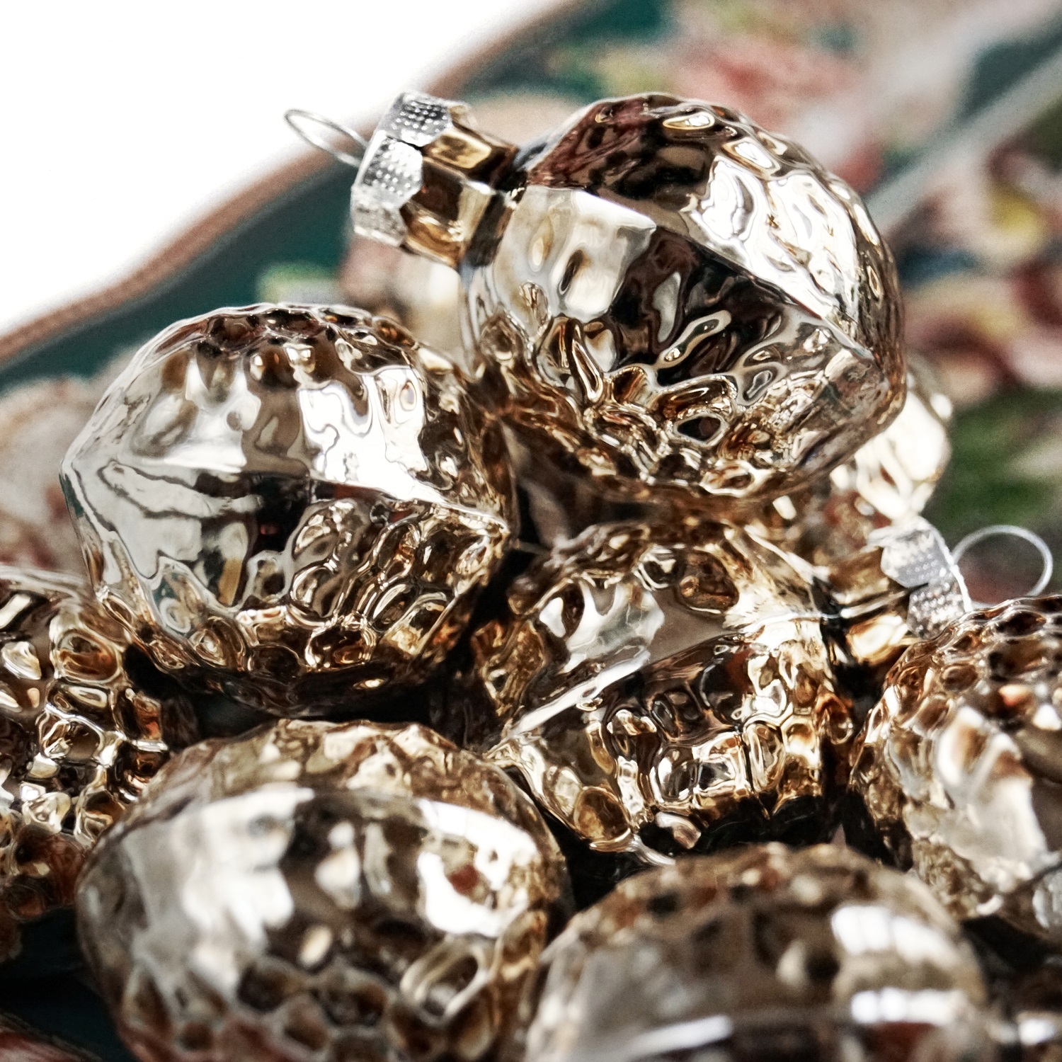 Christbaumschmuck Nüsse Weihnachten Nuss Glas Weihnachtsbaumschmuck