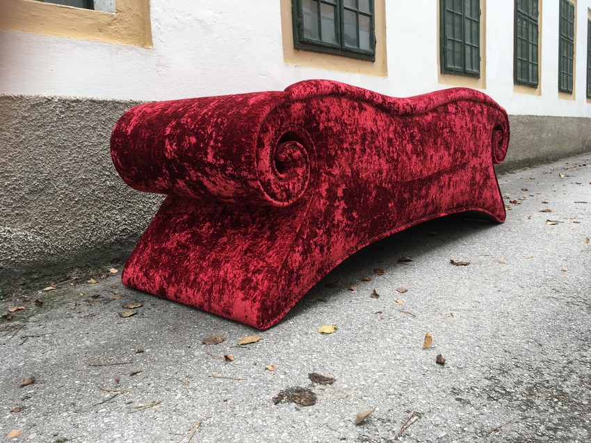 Designsofa Bretz Mammut rot