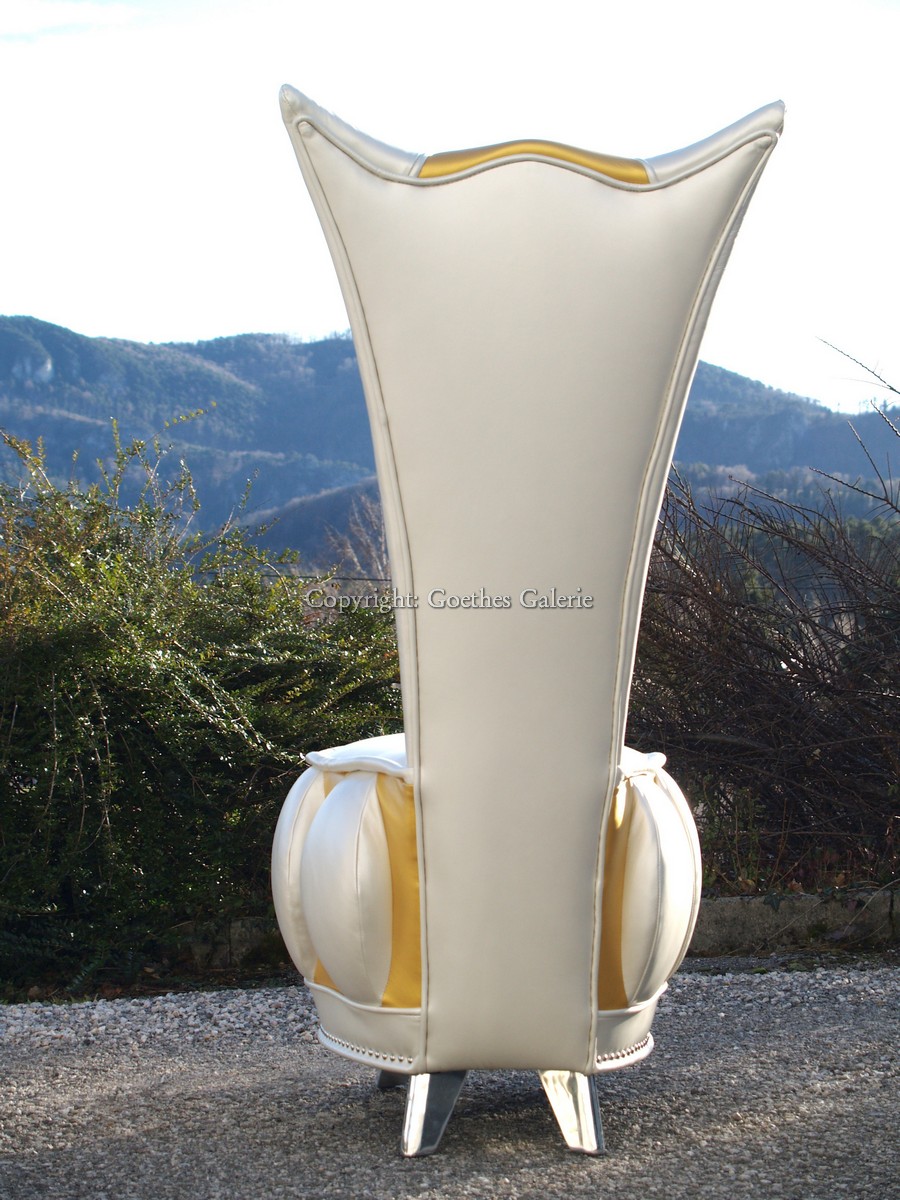 BRETZ Sessel LUCKY STUHL LEDER