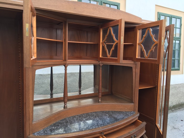 Jugendstil Schrank antike Möbel Kredenz Antiquität