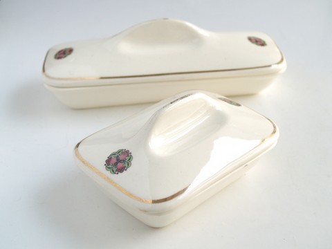 Jugendstil Seifenschalen antik