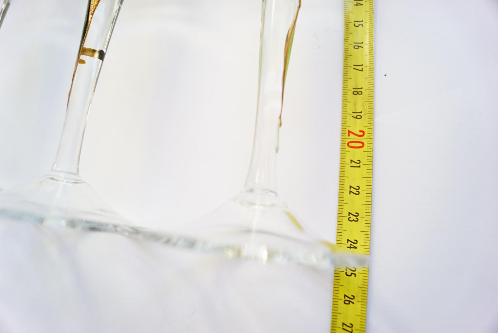 Bleikristall Weingläser Traumwelten Ginko grün gold