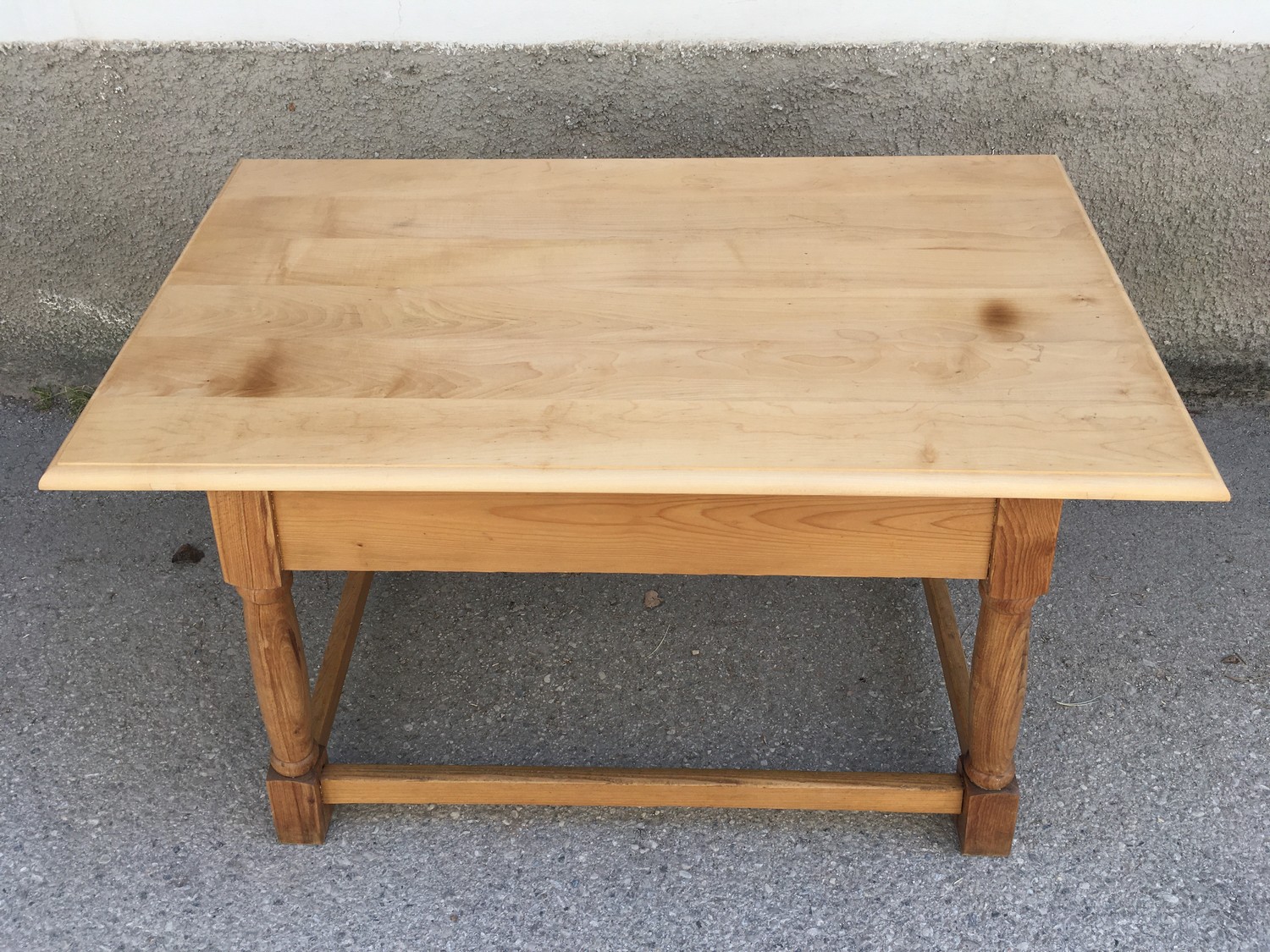 Tisch Speisetisch Esstisch Landhausstil Massivholz Ahorn Eiche alt