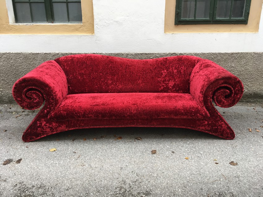 Bretz Sofa rot