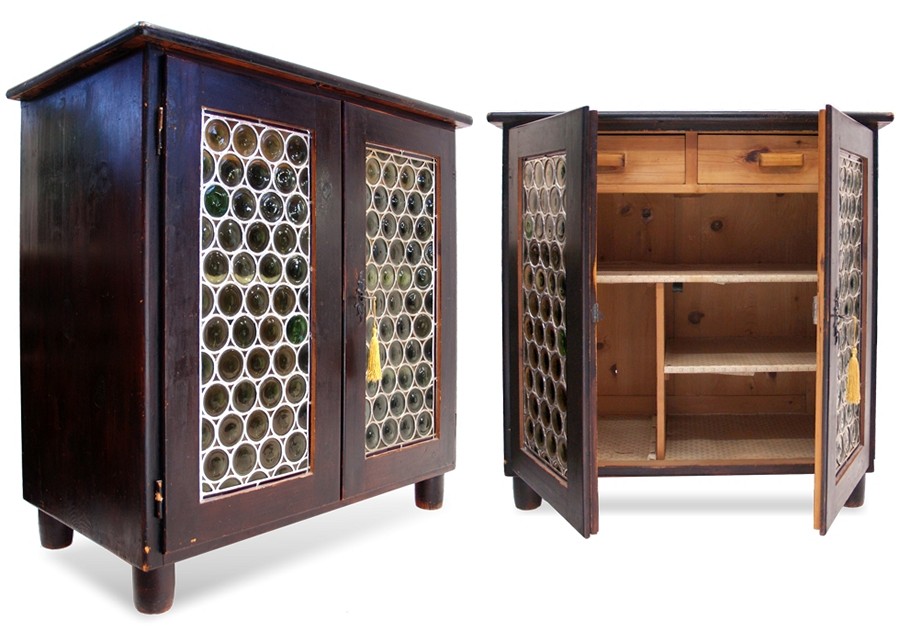 antike Kommode Vollholz