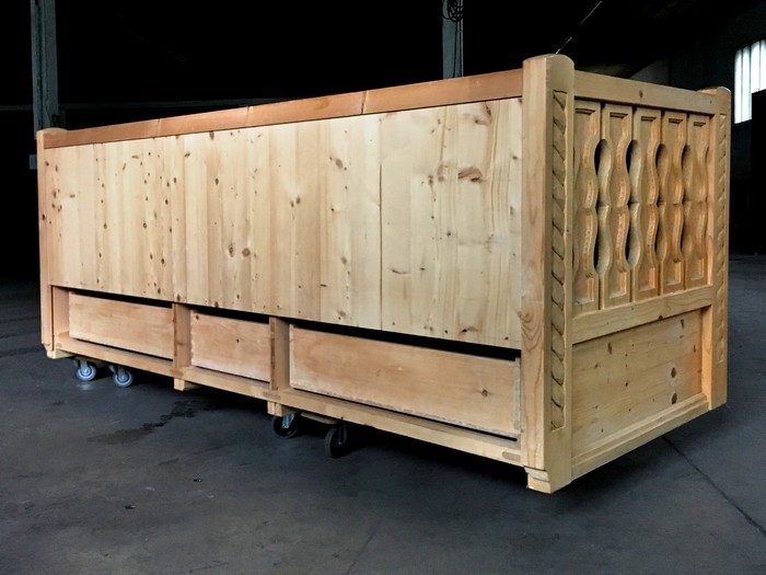 Truhenbank Landhausstil Vintage