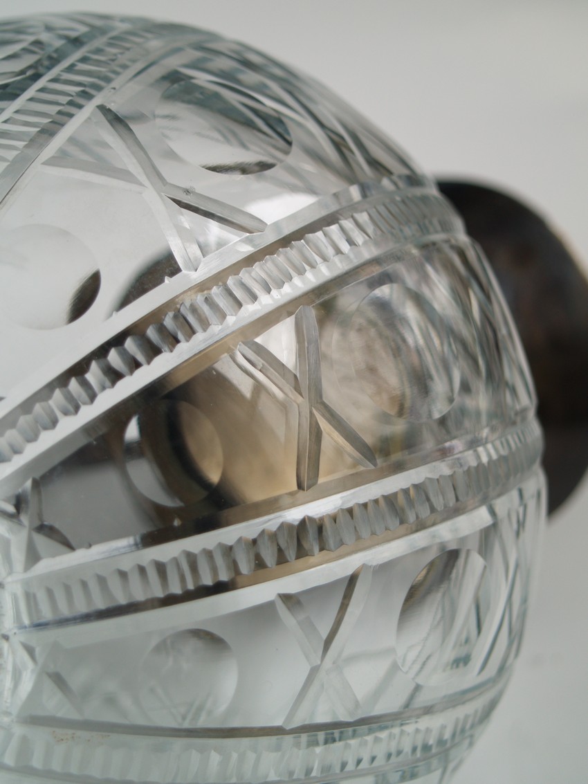 Wasserkrug Bleikristall Schliff