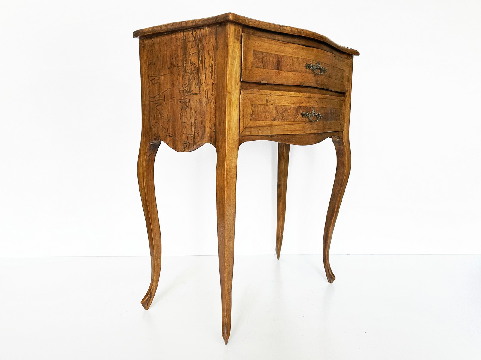 Barock Kommode antik Nussholz Massivholz Antiquität