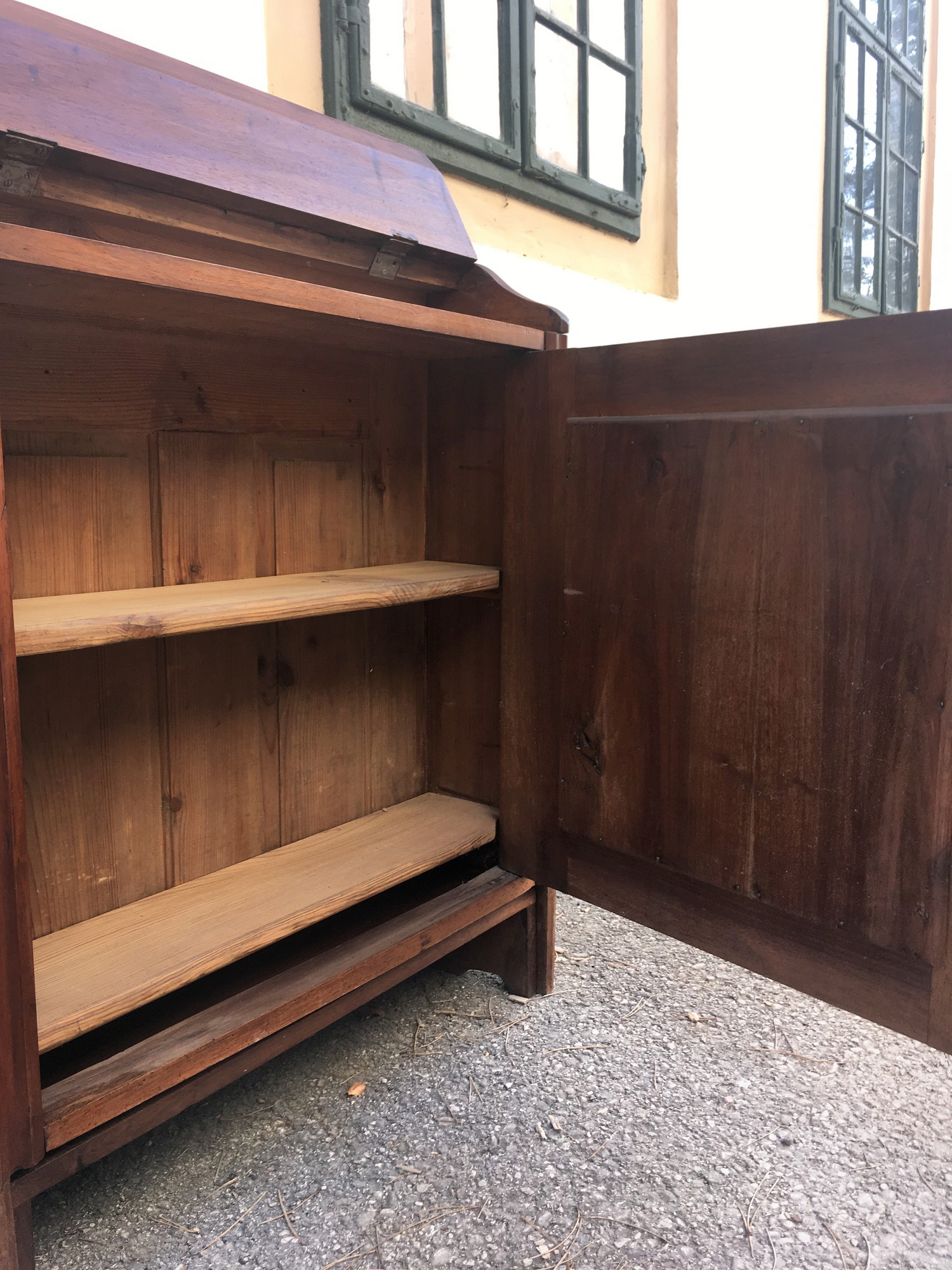 Betkommode Betstuhl Kommode Klostermöbel Original antik Kniebank