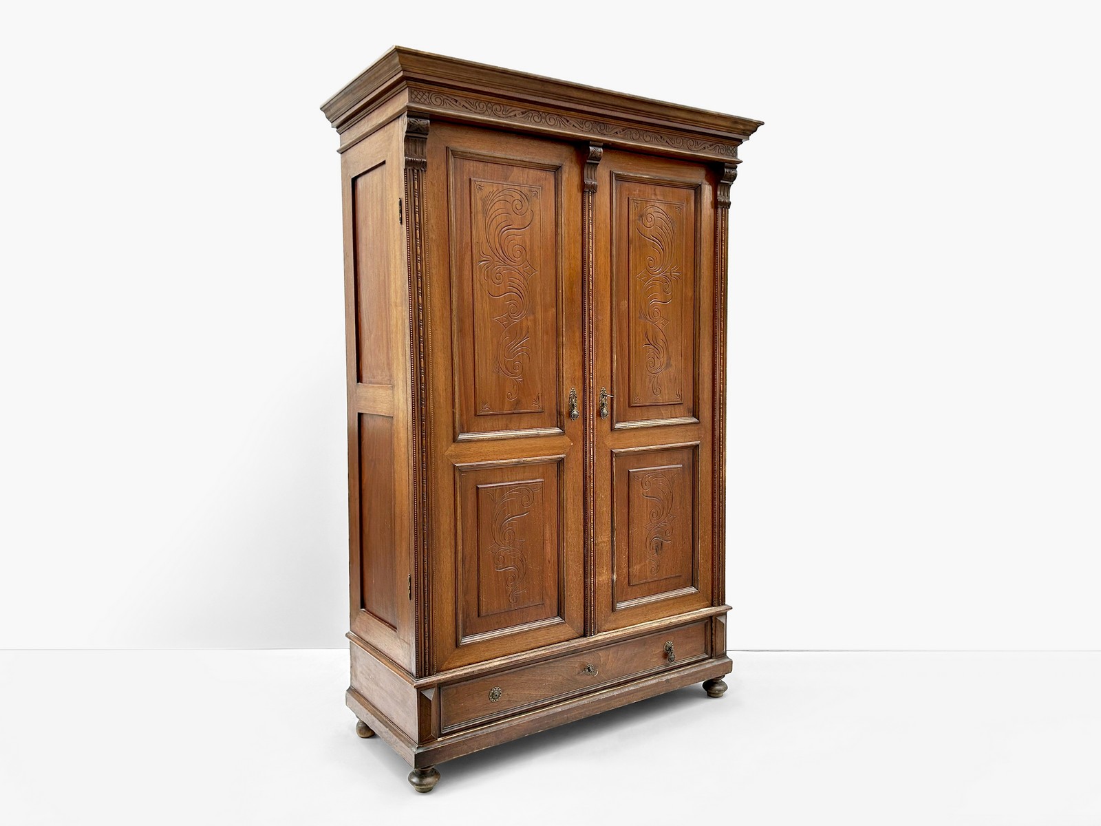 Antiker Schrank Kleiderschrank Historismus ca. 1880 original