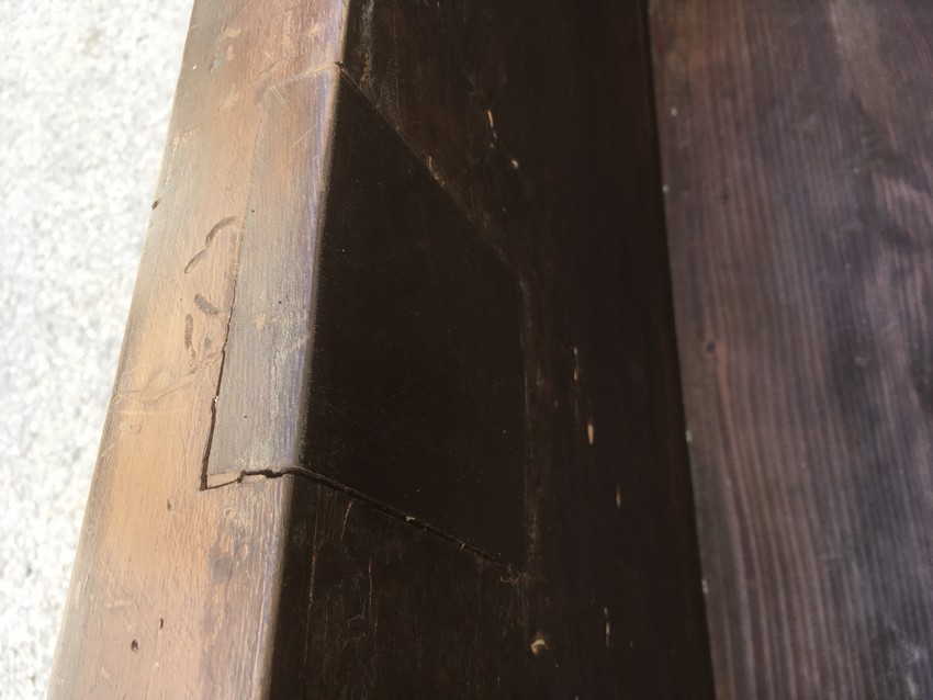 Truhe antik groß Vollholz Barock Renaissance