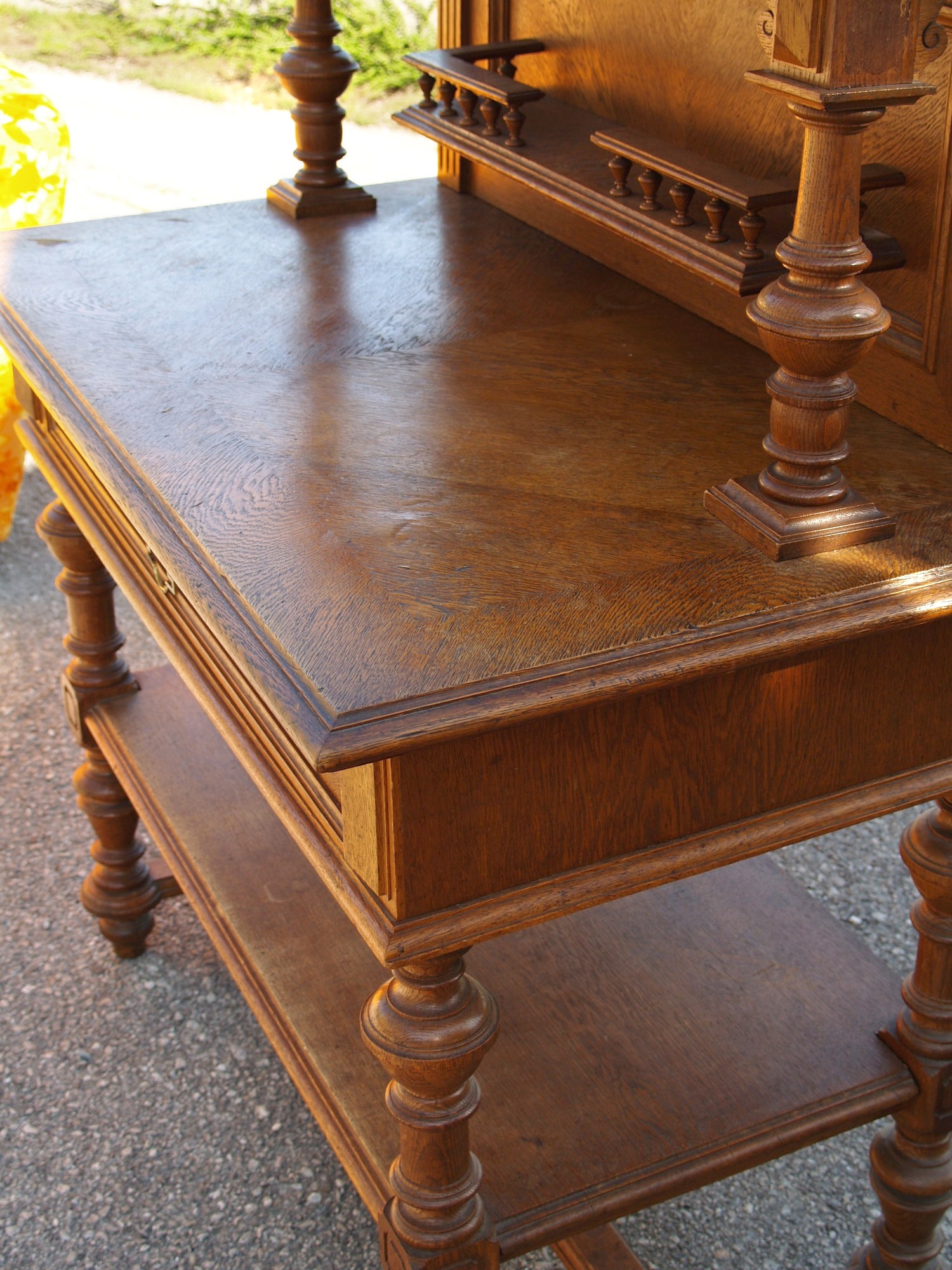 antike Anrichte Regal Konsole Möbel für Speisezimmer