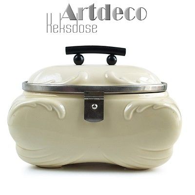 Antike Keksdose Artdeco Artdeco Keramik Keksdose Vintage Original