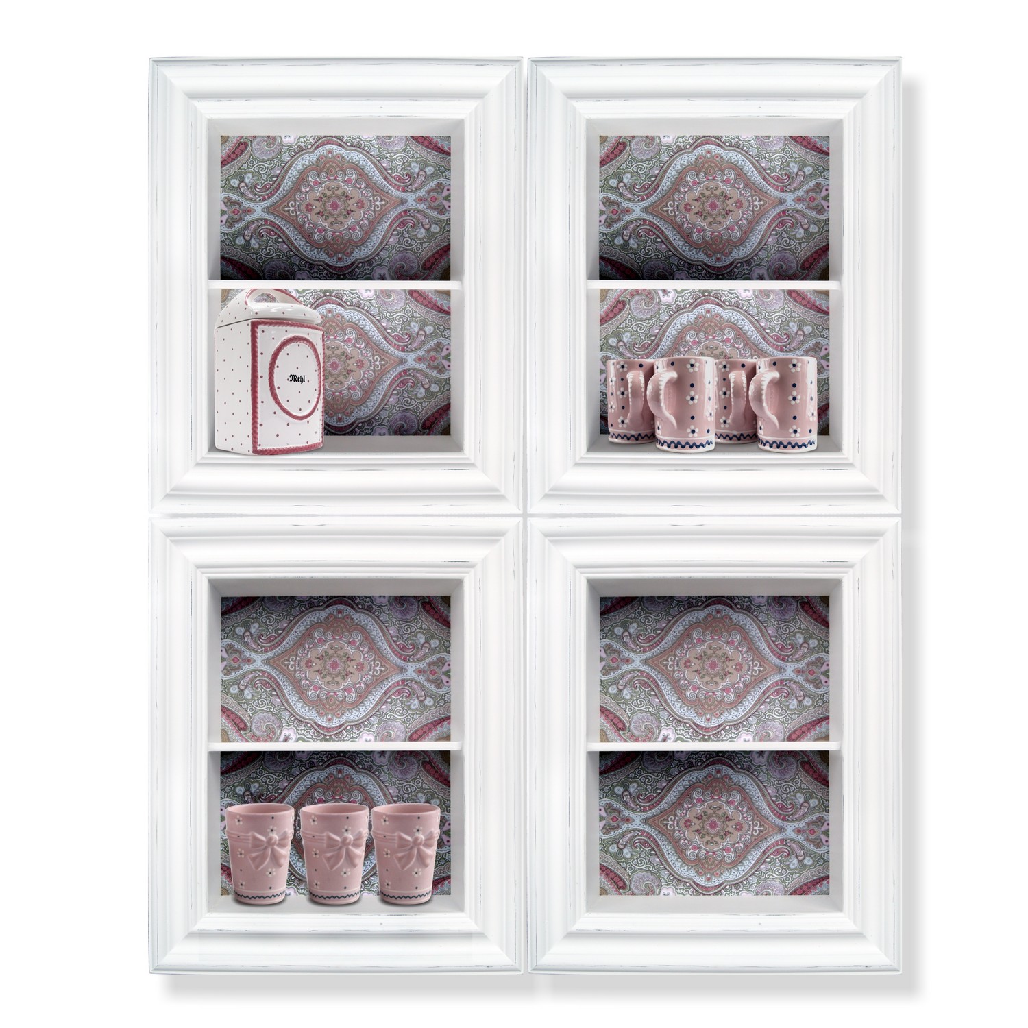 Regal weiß Küche Shabby Chic