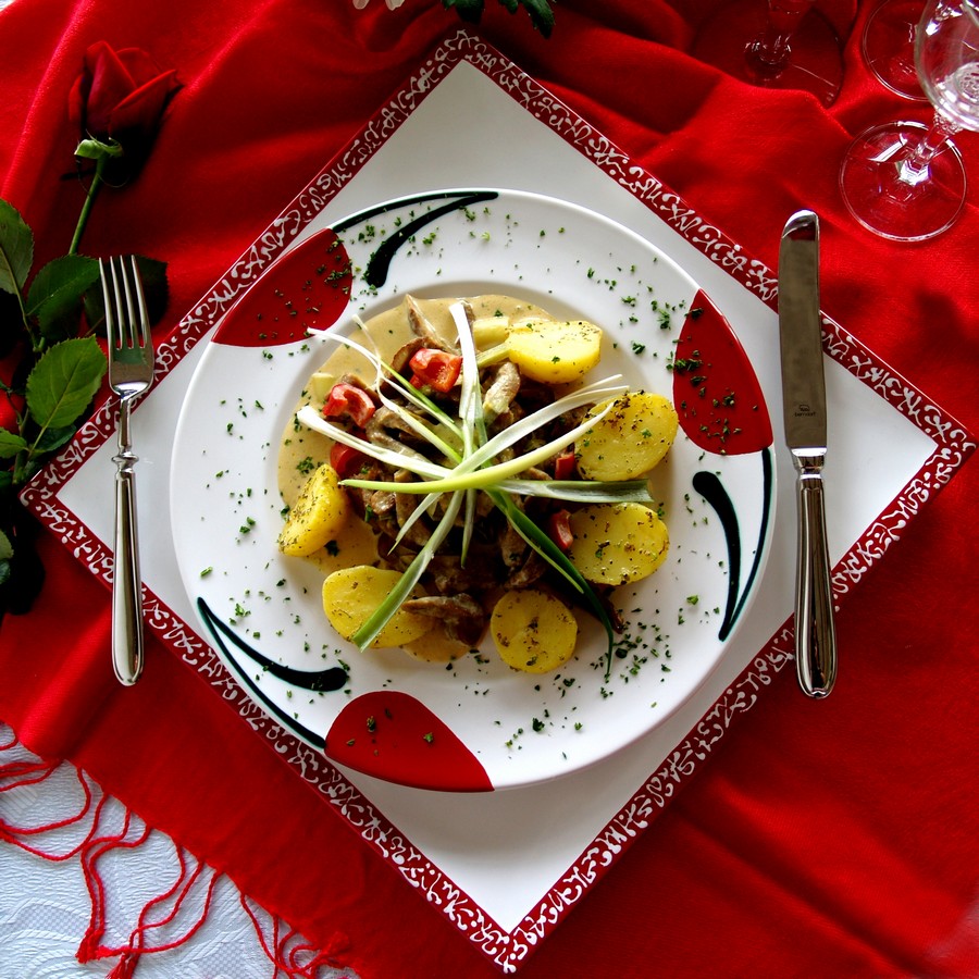 Gmundner Keramik SET Emotion Gourmet rot Aktion