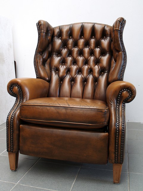 Chesterfield Ledersessel