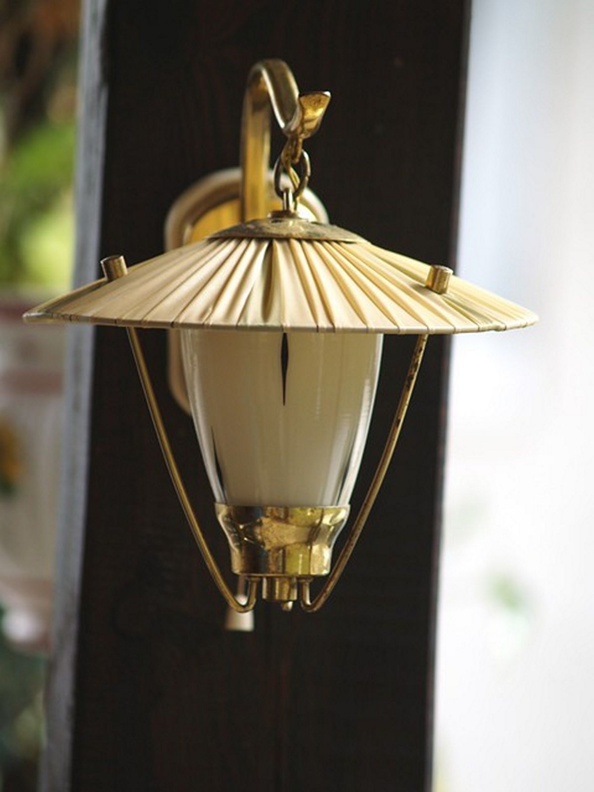 Retro Wandlampe