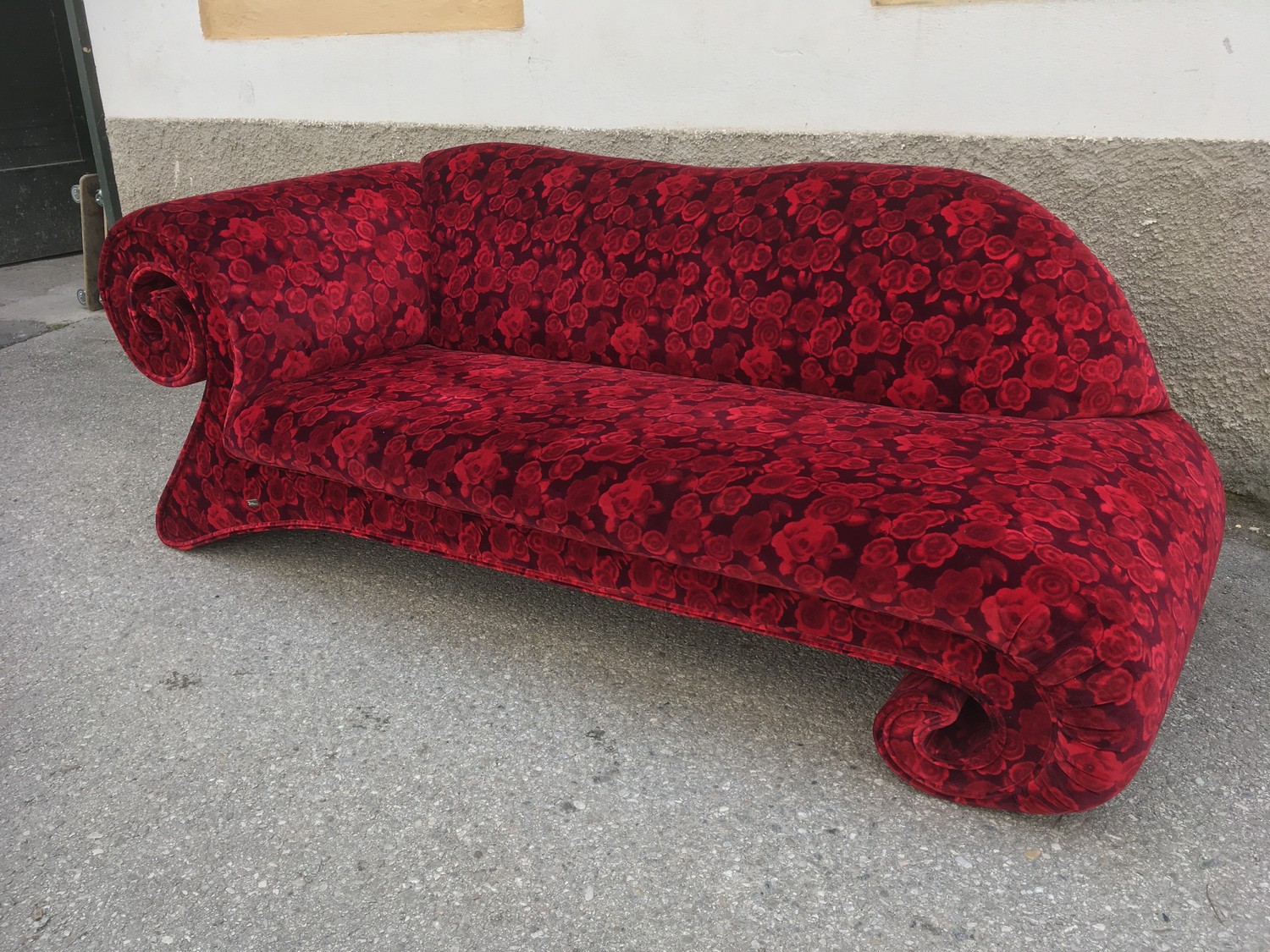 Bretz Recamiere Rosenstoff gebraucht