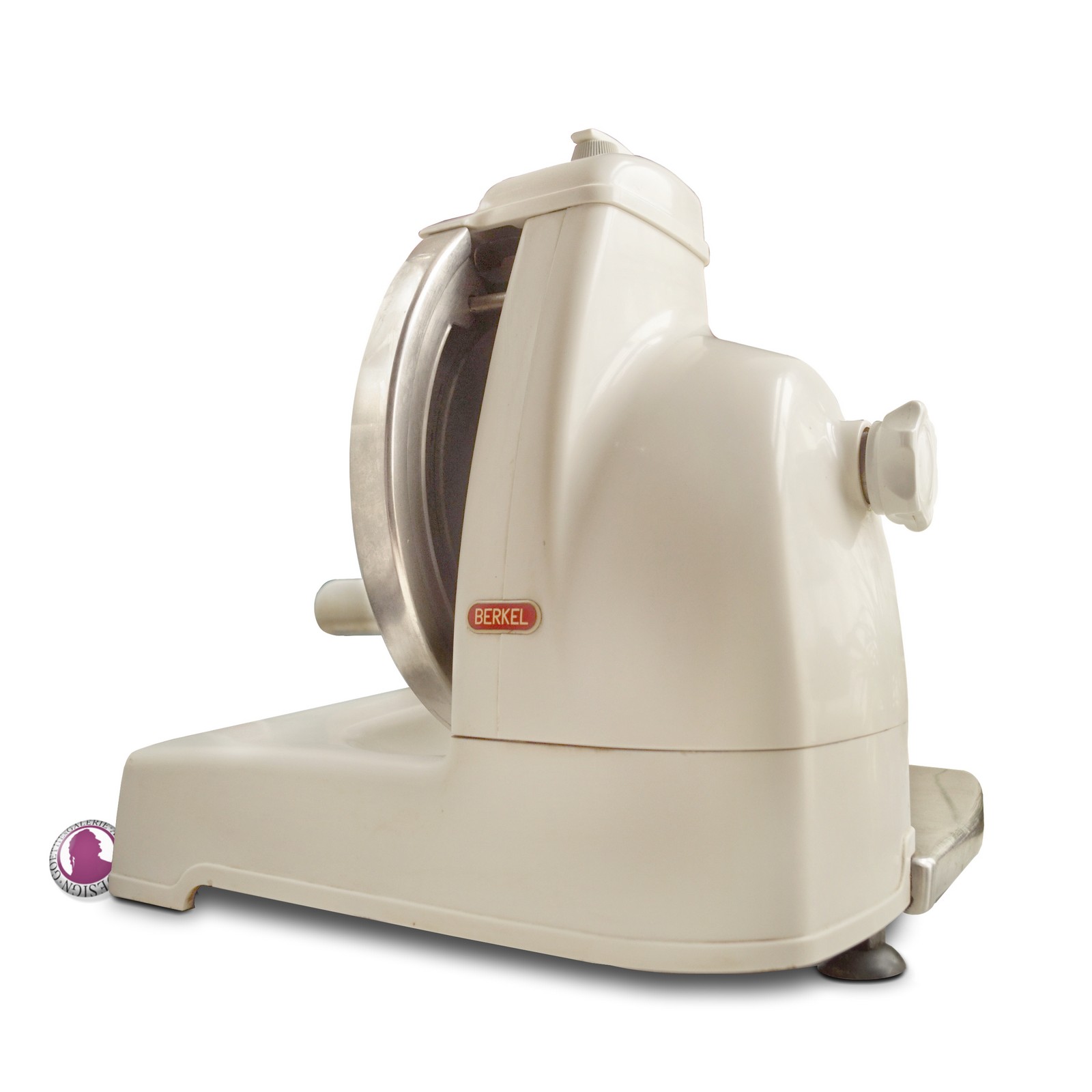 Vintage Berkel Aufschnittmaschine Mid Century 836 beige Design proisciutto Brotmaschine Brotschneidemaschine Küchengerät Retro Küche Retroküche Küchenmaschine proisciutto 50s 60er-Jahre