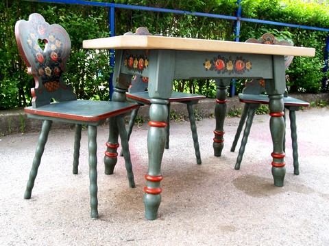 Essecke bemalt Tölz