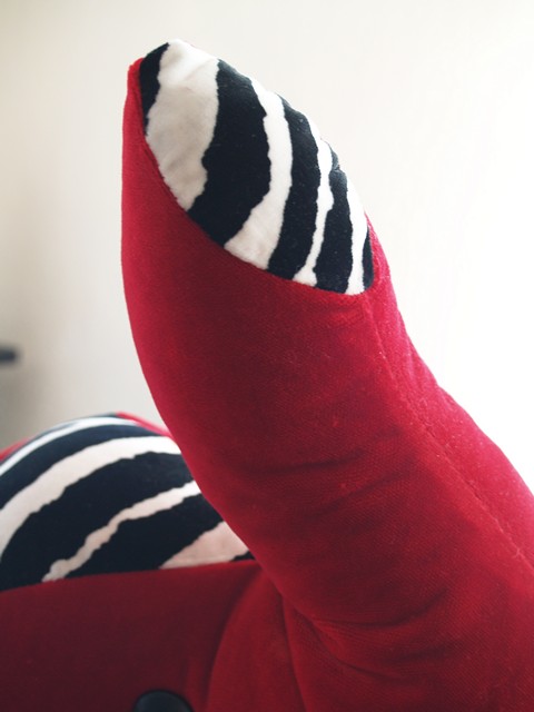 Bretz Polster Elefant rot