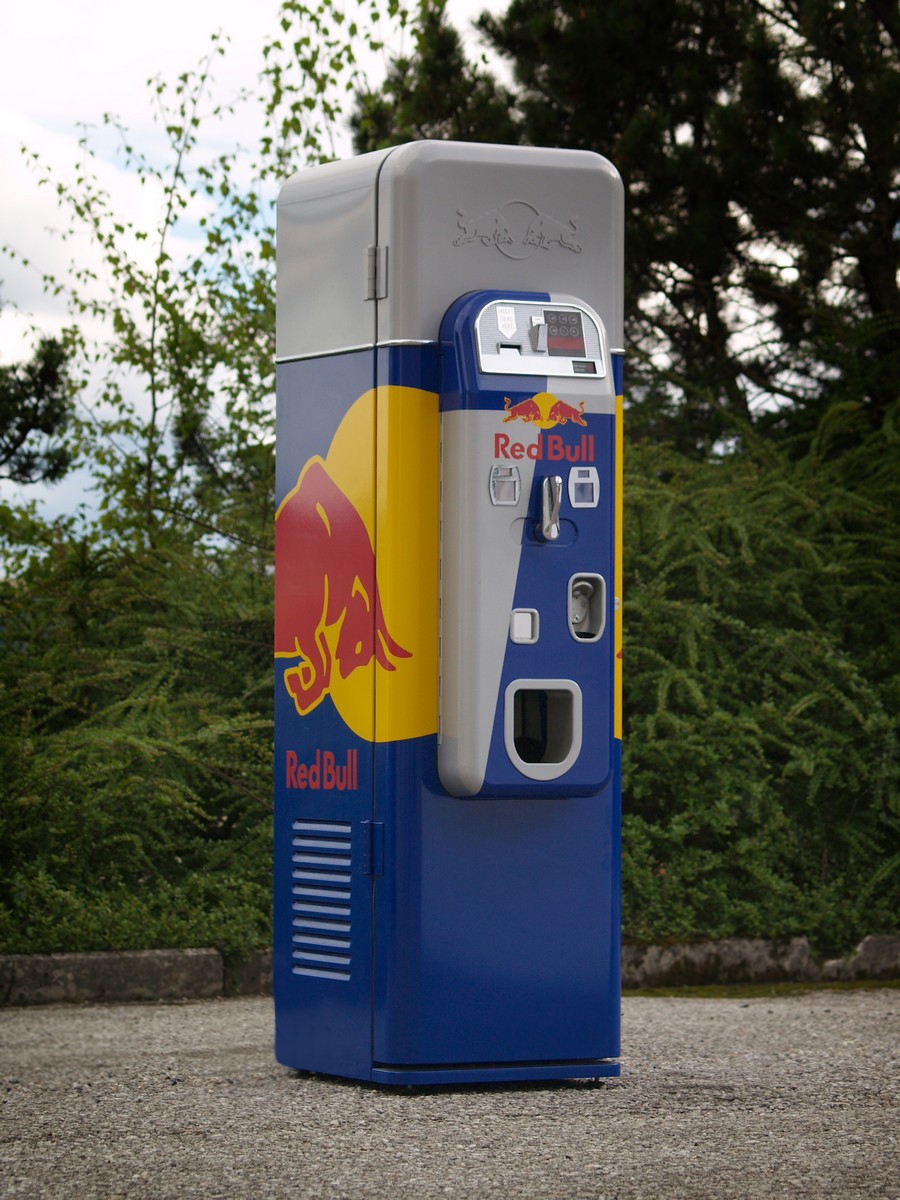 Getränkeautomat Wurlitzer Vending Vendo Retro Design Neuzeitlich Cola Redbull Harleydavidson Automat