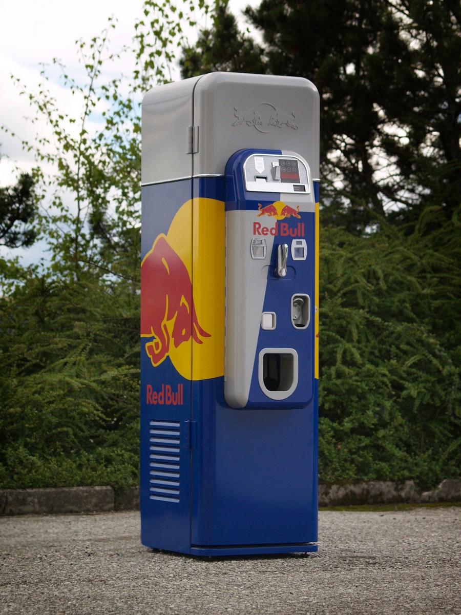 Wurlitzer Getränkeautomat Vending Retro Design Redbull Refrigerator Getränkeautomat Wurlitzer Vending Vendo Retro Design Neuzeitlich Cola Redbull Harleydavidson Automat