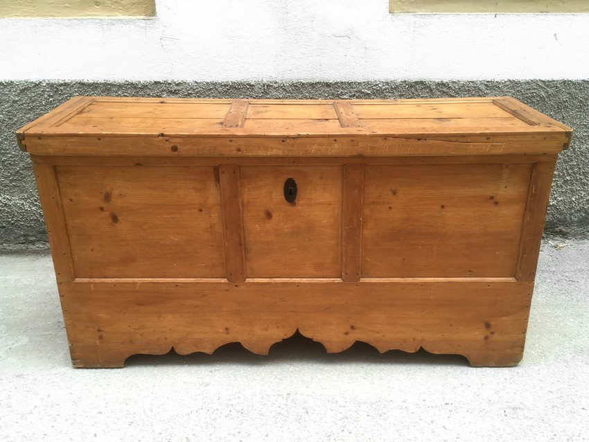 Truhe antik Holz groß 160 cm