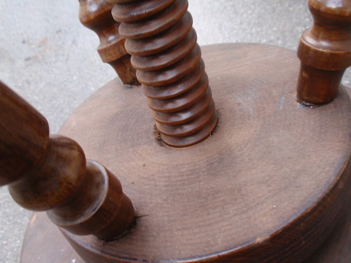 Klavierhocker antik Gründerzeit