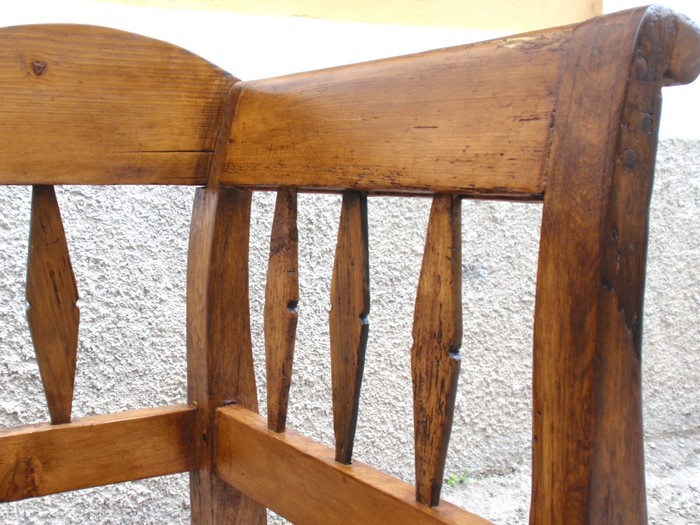 Truhenbank Weichholz