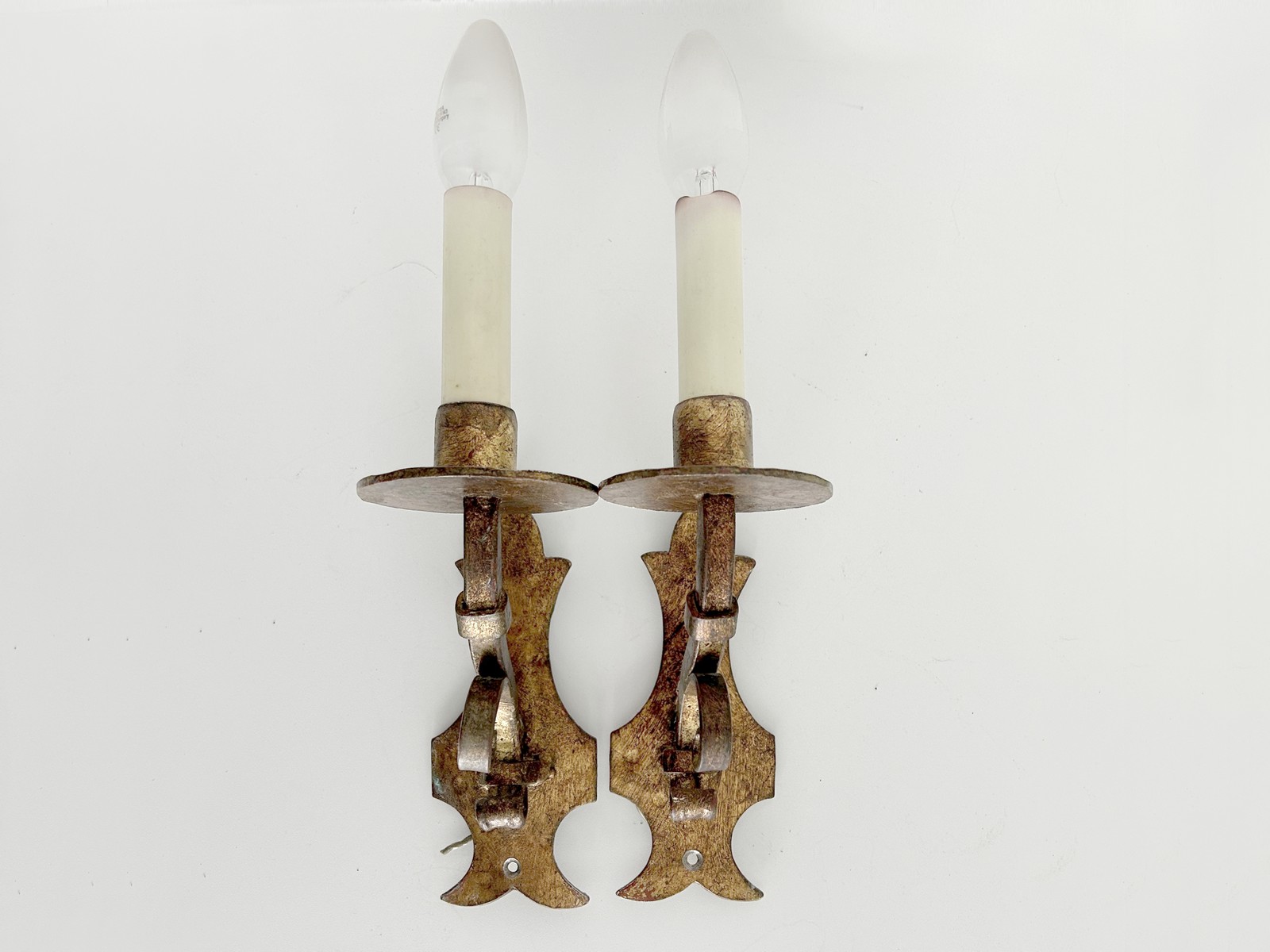 Schmiedeeisen Wandlampen antik Vintage Mittelalter Gothic