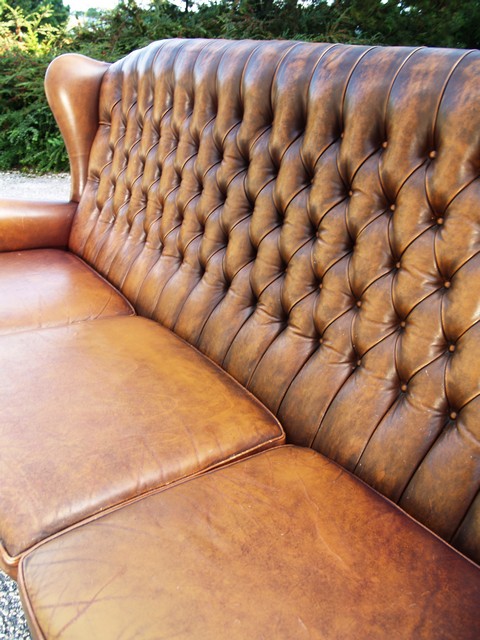 Chesterfield Ledersofa