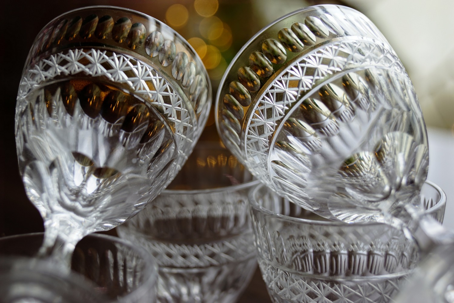 Bleikristall Branntweingläser Vintage Schnapsgläser wie neu