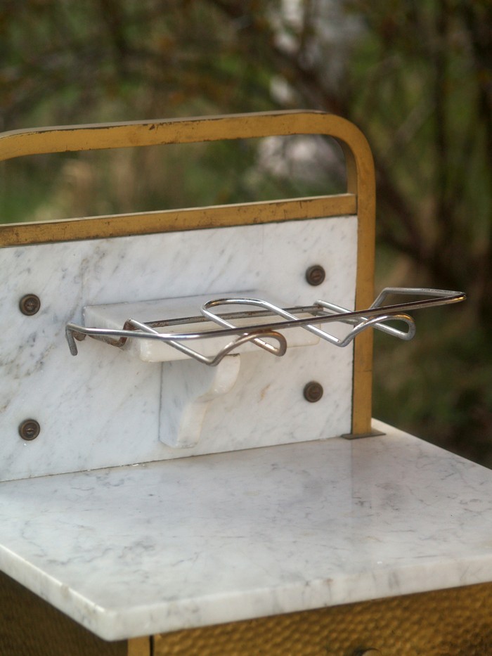 Waschtisch Marmor antik