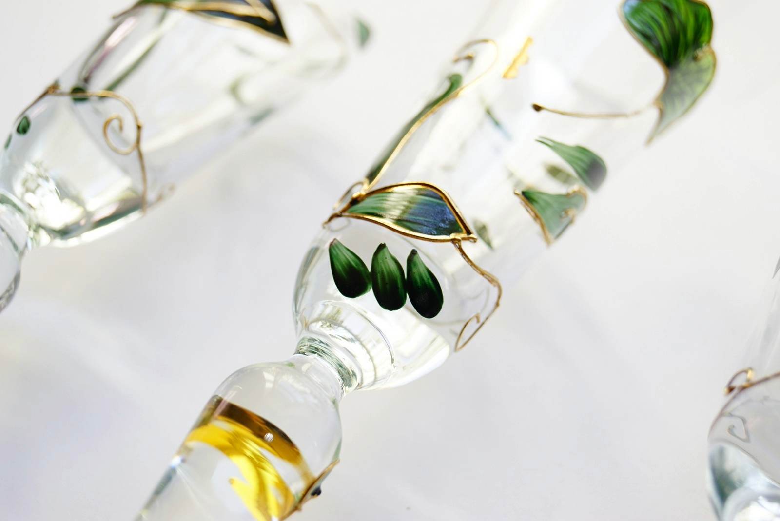 Nagel Sektgläser Ginko Traumwelten Vintage Bleikristall Sektflöten