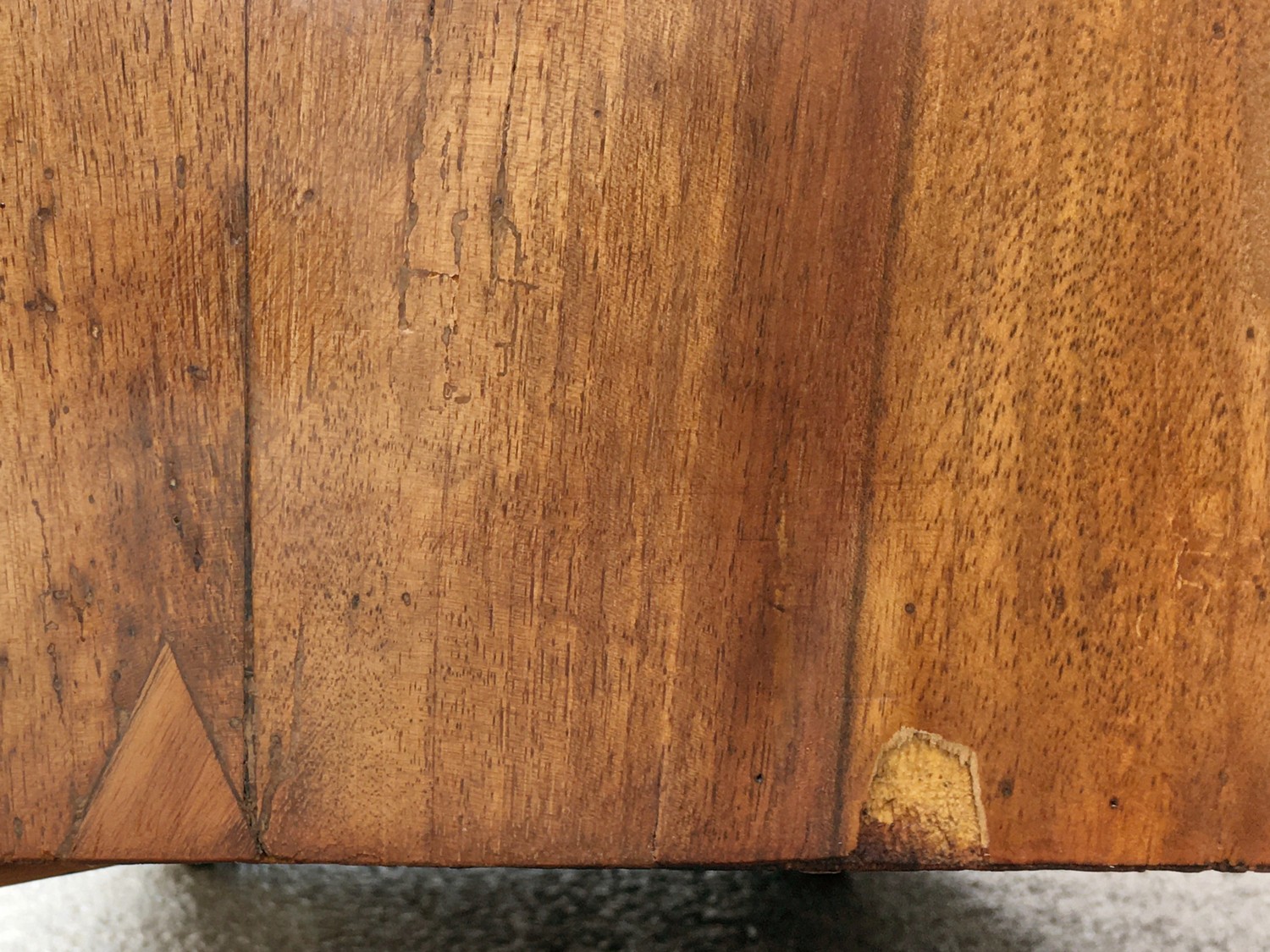 Kommode Ladenkommode Biedermeier Nussholzfurnier antik original