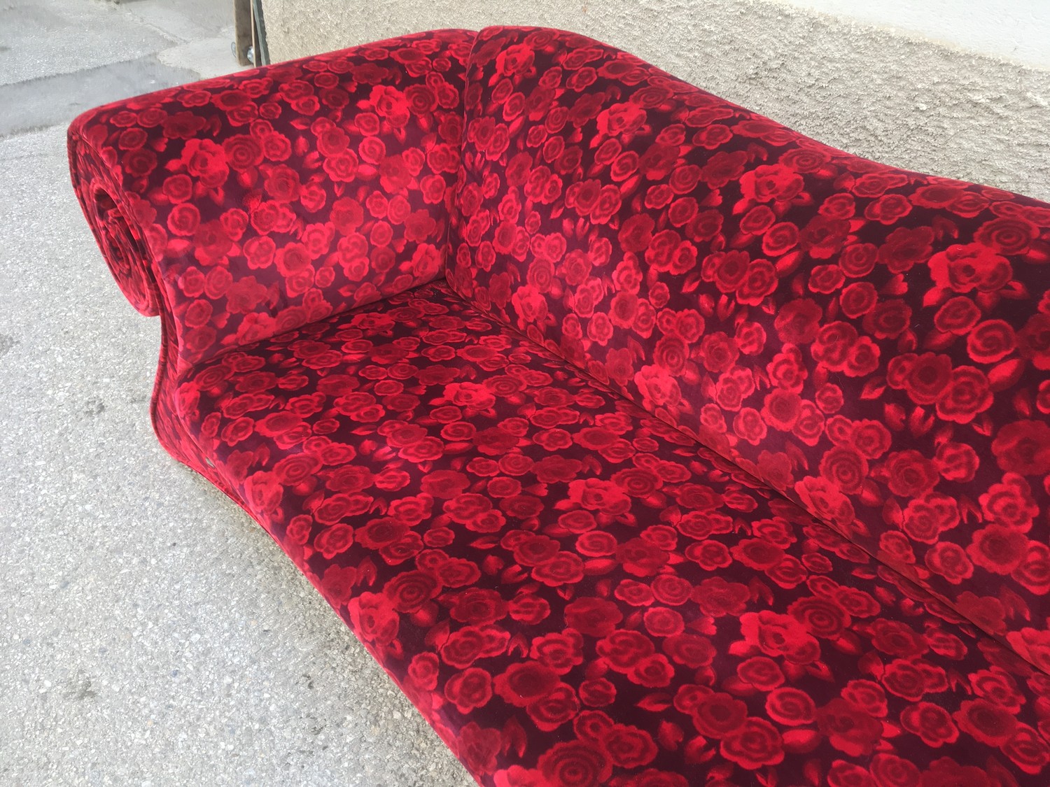 Bretz Sofa Mammut Rosenstoff Designermöbel achtsam gebraucht