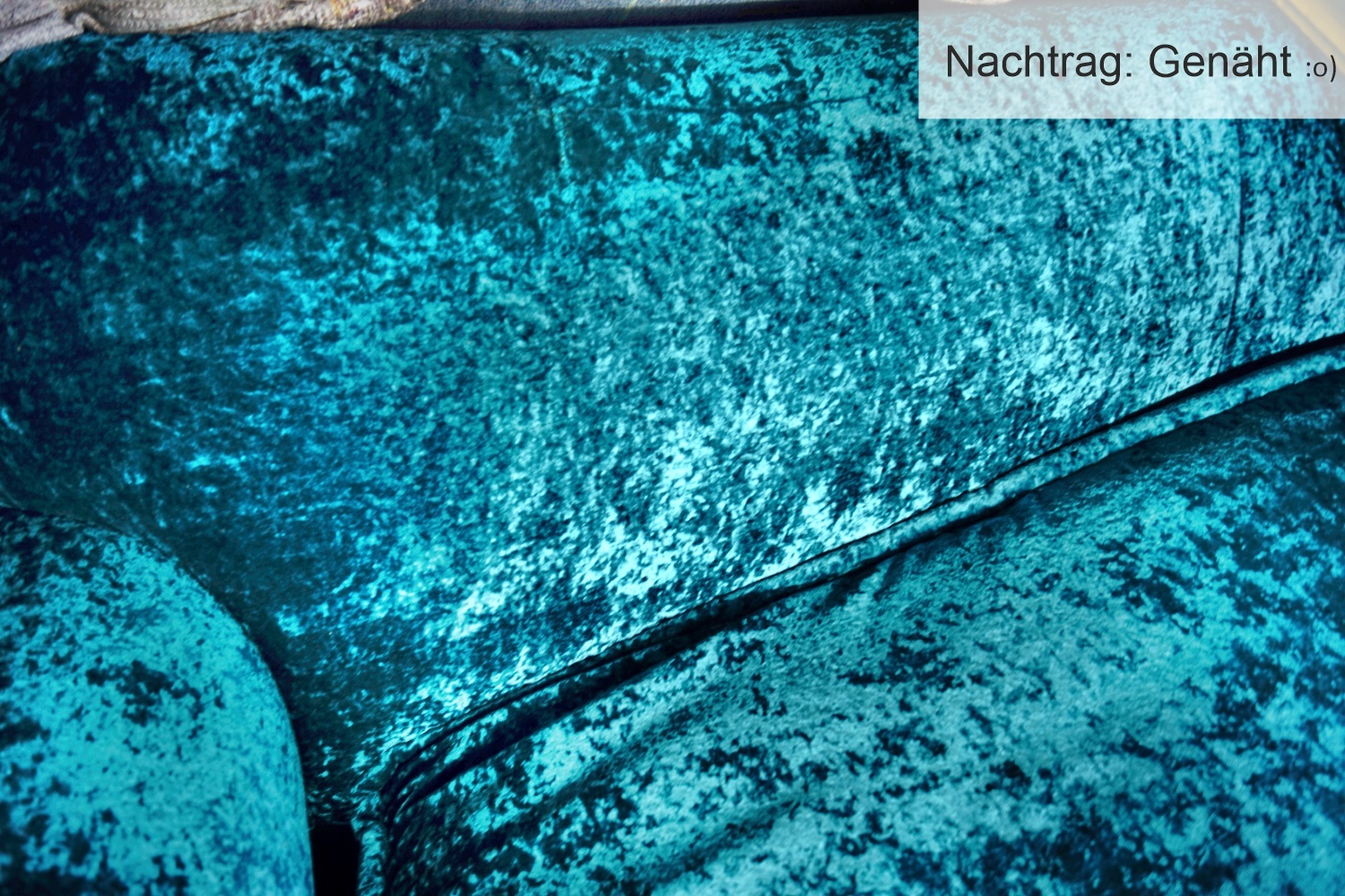 Samtstoff Bretz nähen