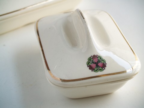 Jugendstil Keramik Schalen antik