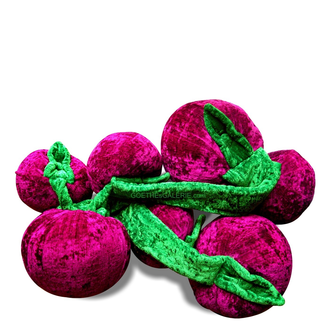 Bretz Kissen Beeren Brombeeren lila Sofakissen Bretz Kissen