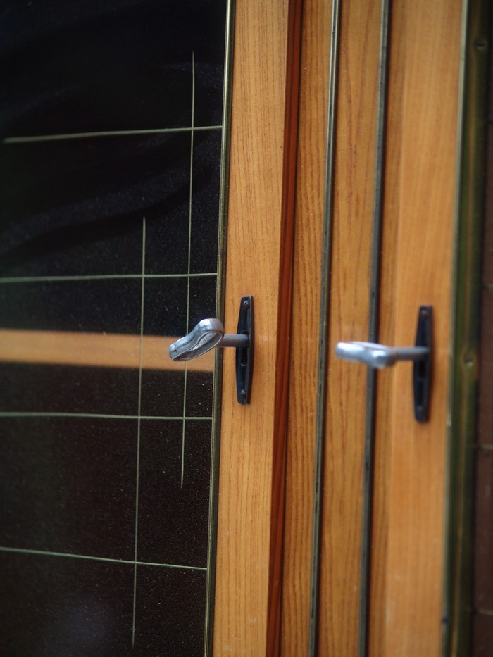 Vintage Küchenvitrine