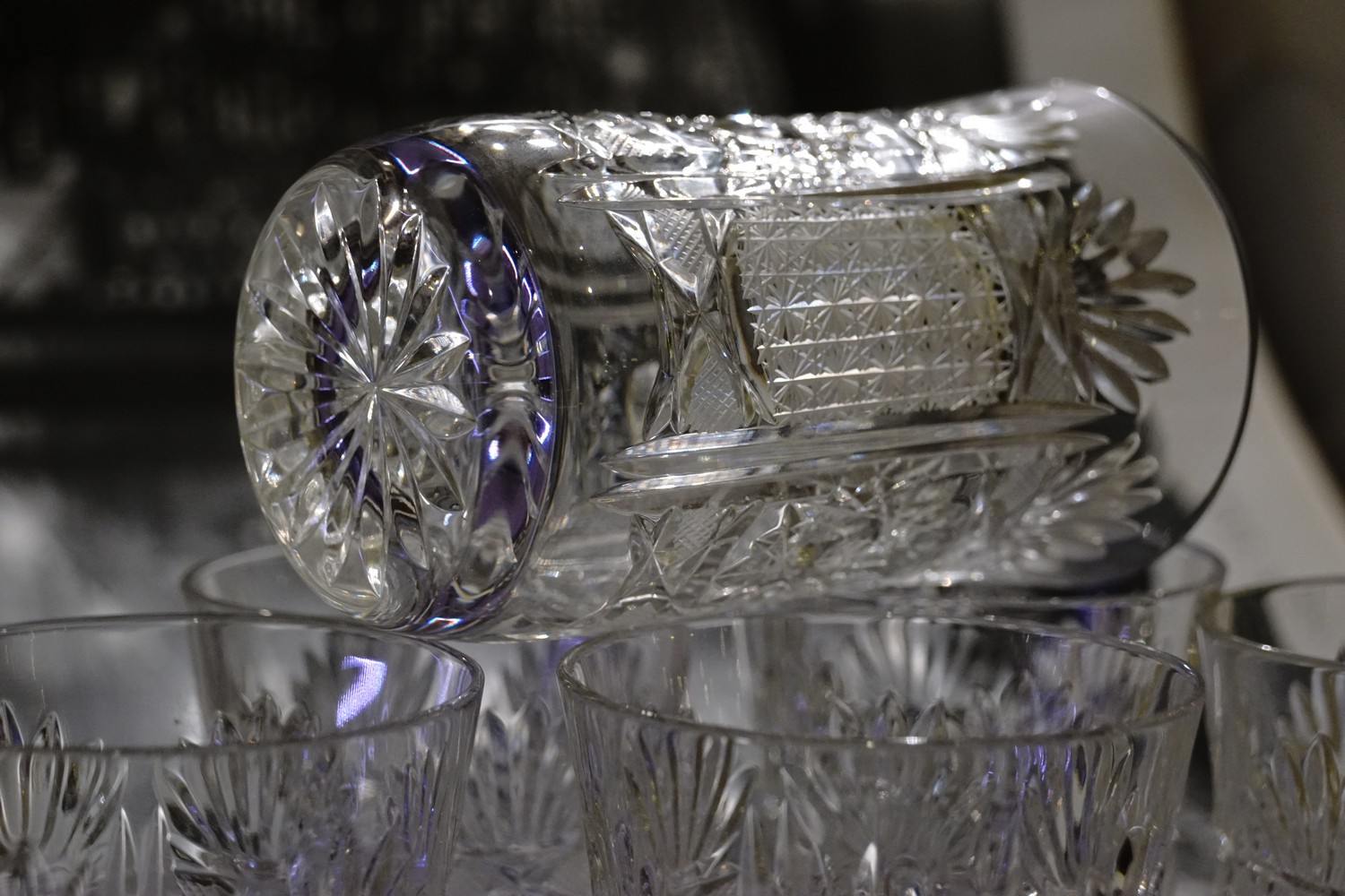 Bleikristall Gläser Becher Kristallgläser Wassergläser Whisky Burbon Vodka