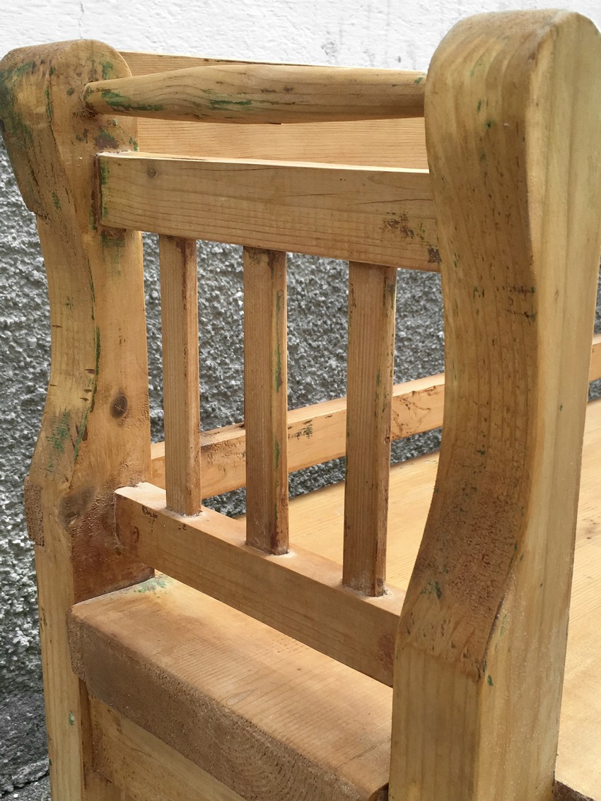 Kuechensitzbank antik