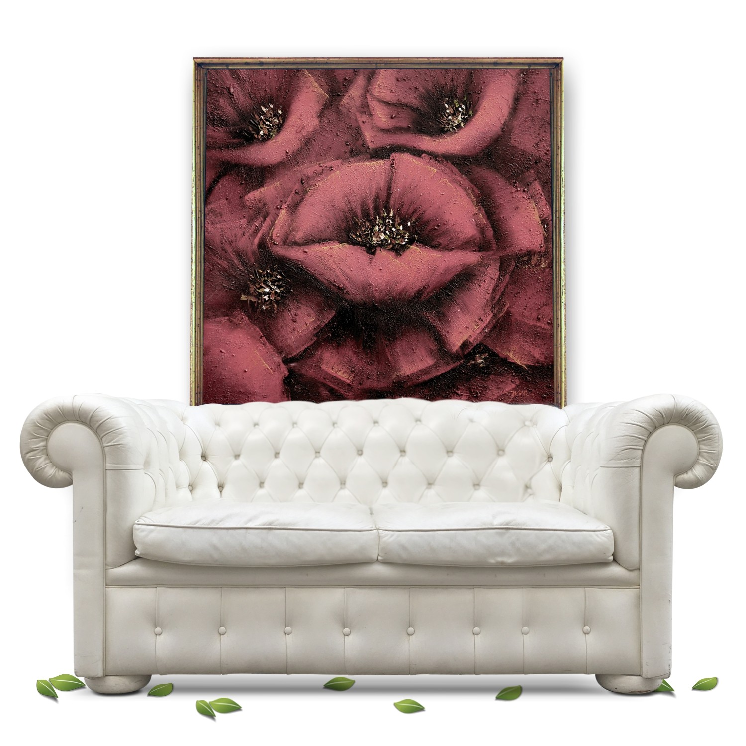Sofa Couch Chesterfield Leder creme weiß Clubsofa Dreisitzer Sofa Couch Chesterfield Leder creme weiß Clubsofa Dreisitzer