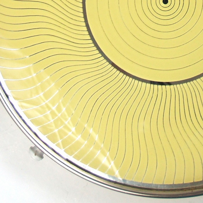 Servierplatte ArtDeco Tortenplatte Vintage silber Drehteller Torten