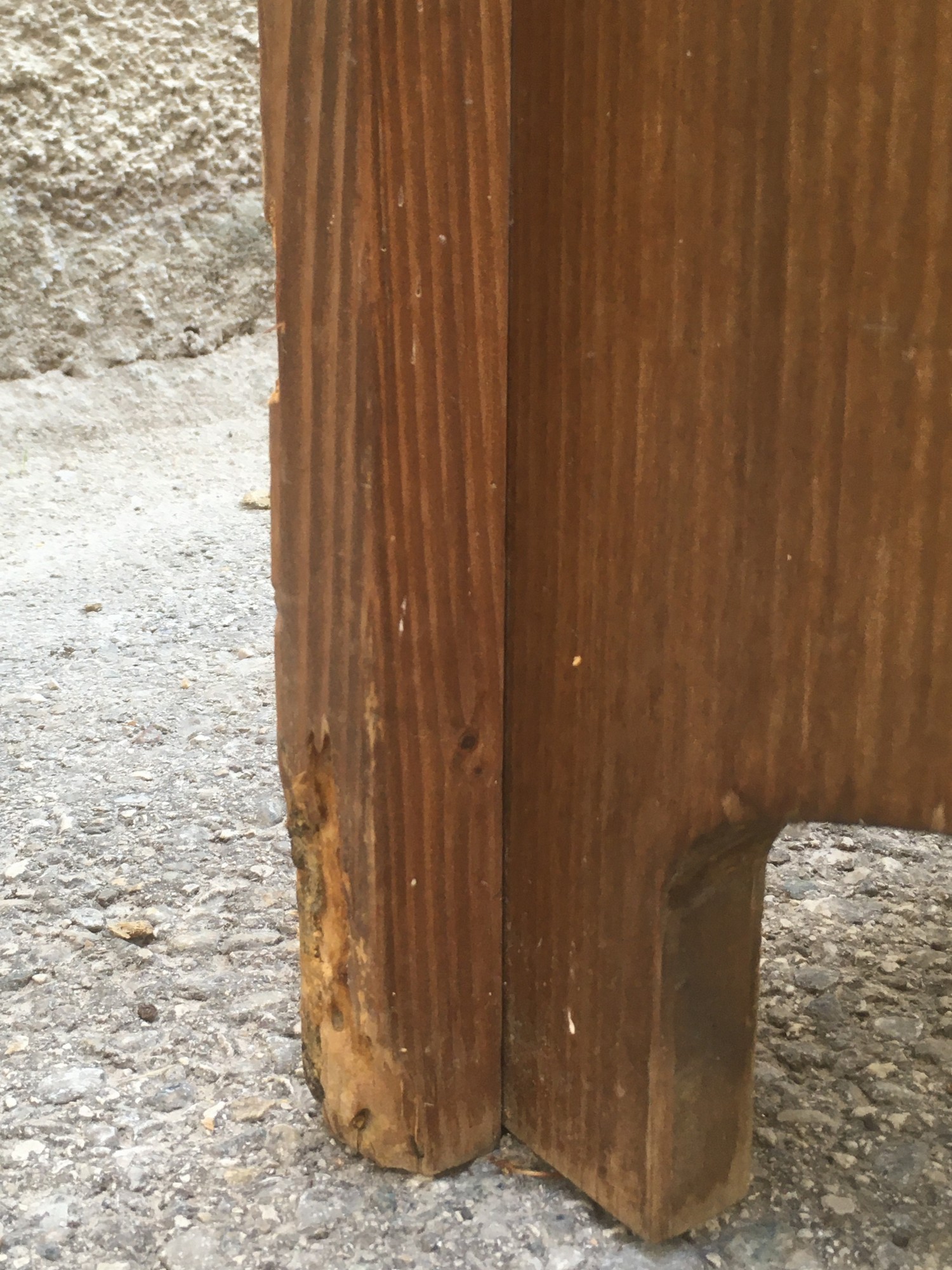 Konsole Vollholz Vintage